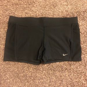 Gray Nike dri-fit spandex